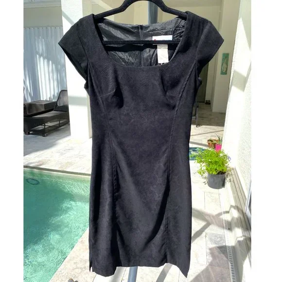 90s vintage wedding dress Sleeveless Boatneck Dress main image 1